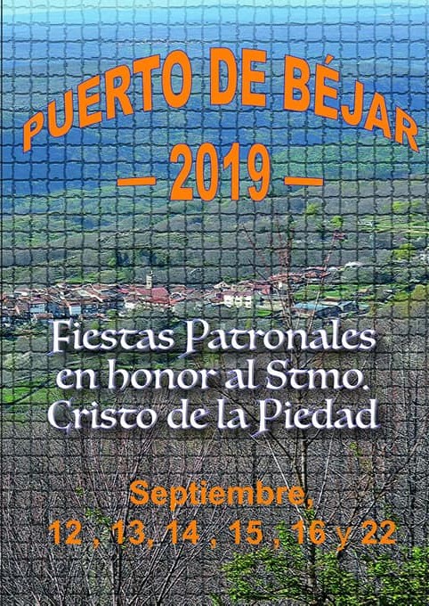 Fiestas patronales en honor al Santísimo Cristo de la Piedad 2019 Puerto de Béjar